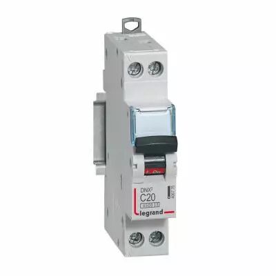 Disjoncteur Legrand 20A � vis U+N - 4,5kA - courbe C (406775)