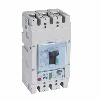 Disjoncteur magn�tique seul DPX� 630 �lectronique - 3P - Icu 36 kA - 400 A (422609)