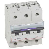 Disjoncteur magnétique seul DX³-MA - 3P - 6,3 A - 50 kA - courbe MA - 4,5M (410249)