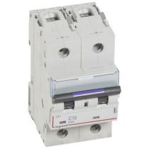 Disjoncteur magnéto-therm DX³ - 2P - 10 A - 50 kA - courbe C - 3M (410147)