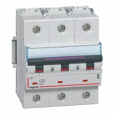 Disjoncteur magn�to-therm DX� - 3P - 32 A - 50 kA - courbe C - 4,5M (410164)