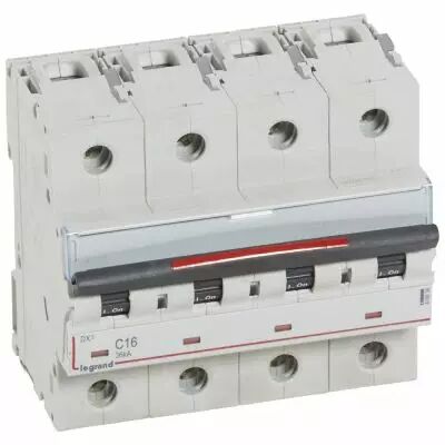 Disjoncteur magn�to-therm DX� - 4P - 16 A - 36 kA - courbe C - 6M (410034)