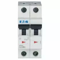 disjoncteur modulaire faz, 40a, 2p, 15ka (iec/en 60947-2), courbe c (278764)