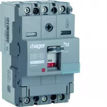 Disj.x160 3P 40kA 25A mag fixe (HNA025M)