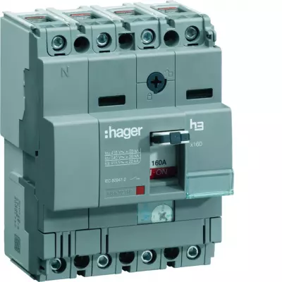 Disj.x160 4P 25kA 160A (HHA161H)