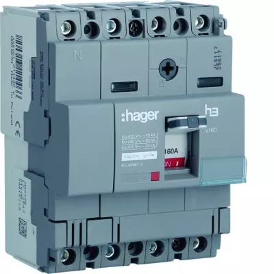 Disj.x160 4P 40kA 160A mag fix (HNA161M)