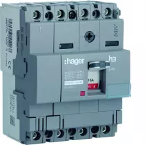 Disj.x160 4P 40kA 16A mag fixe (HNA017M)