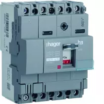 Disj.x160 4P 40kA 80A mag fixe (HNA081M)