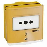 Dispositif de commande d\'extinction - 1 contact - couleur jaune (138025)