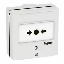 Dispositif de commande pour coupure - 2 contacts - couleur blanc (138073)
