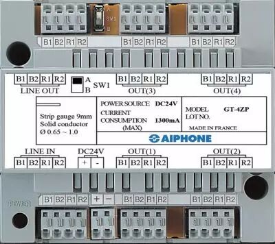 Distributeur d\'�tages 4 directions pour alim. ps2420dm pour moniteurs gt wi-fi (GT4ZP)