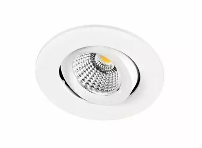 DL-ISO - Encastr� IP20, recouvrable, blanc, LED int�g. 8W 65� 3000K 800lm (50631)