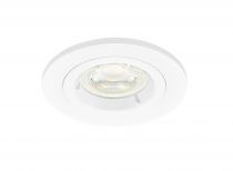 DLT-ISO 75 - Encastré GU10 fixe, blanc, recouvrable, RT2012, lampe non incl. (50733)