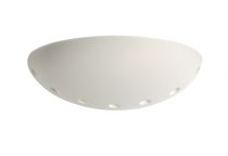 DOMINO - Applique Mur plâtre E27 77W max.,demi-lune, lampe non incl. (3005)