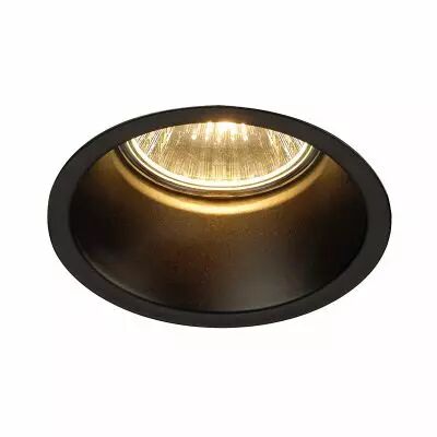 DORENDO, encastr� de plafond int�rieur, noir, GU10/QPAR51, 50W max (1000242)