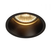 DORENDO, encastré de plafond intérieur, noir, GU10/QPAR51, 50W max (1000242)