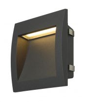 DOWNUNDER OUT L, encastré mural extérieur, anthracite, LED, 3,3W, 3000K, IP55 (233615)