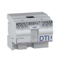 DTI format RJ 45 - pour coffret multimédia - format modulaire - 4,5 modules