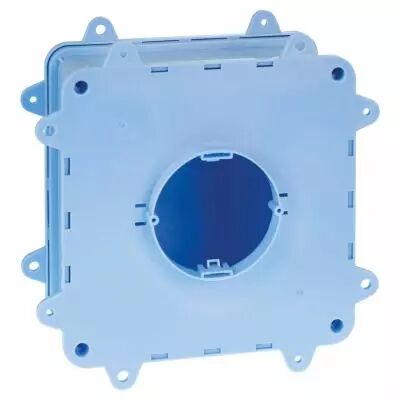 DUOBOX Bte cpl�te pt de ctre 170x170x70mm ouverture diam 75 pattes raccourcies (52176)
