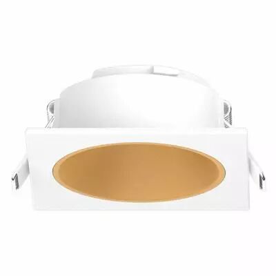 eclat cct ii collerette basse lum carre/rond blc + inter dore (100286)
