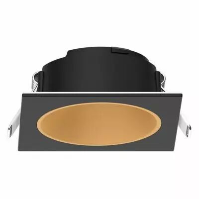 eclat cct ii collerette basse lum carre/rond noir + inter dore (100293)