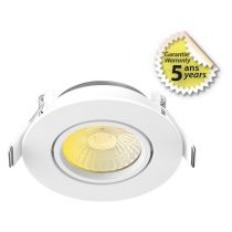 eclat cct ii spot orient 60° 6w 2700/3000/4000 ip65 dim 5ans (100268)