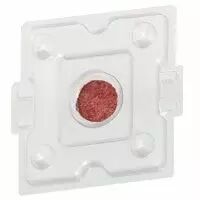 Ecran anti-pl�tre - pour bo�te carr�e Batibox 1 � 4 postes - 70x70mm