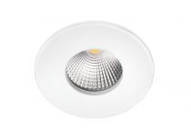 EF7 - Enc. recouvrable IP20/65, fixe, blanc, LED 7W 600lm 3000K dim. (50705)