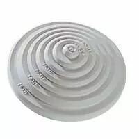 Embout de rechange Plexo gris - jusqu\'� �25 - � gradin - RAL 7035 (091911)