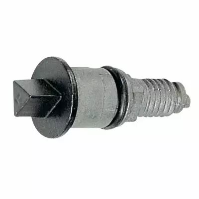 Empreinte m�tal triangle m�le de 6,5 mm (036817)