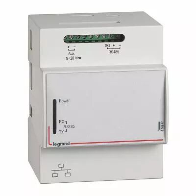 Energie Serveur Web pour consultation � distance pour 10 adresses MODBUS ou 10 compteurs impulsionnels (414947)