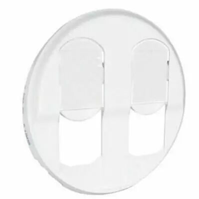 Enjoliveur C�liane - prise double RJ 45 - blanc (068252)