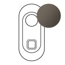 Enjoliveur Céliane - prise enrouleur RJ 45 - graphite