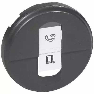Enjoliveur C�liane - Prise RJ45 - graphite (067951)