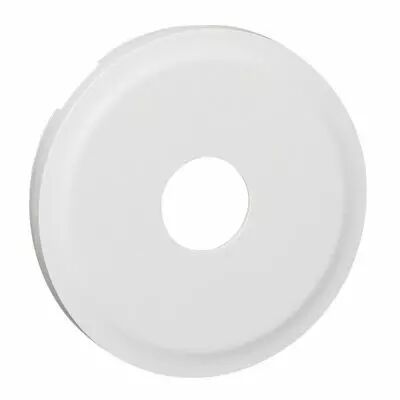 Enjoliveur C�liane - prise TV simple m�le / type \'\'F\'\' � visser - blanc