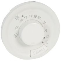 Enjoliveur Céliane - thermostat fil pilote / CPL - blanc