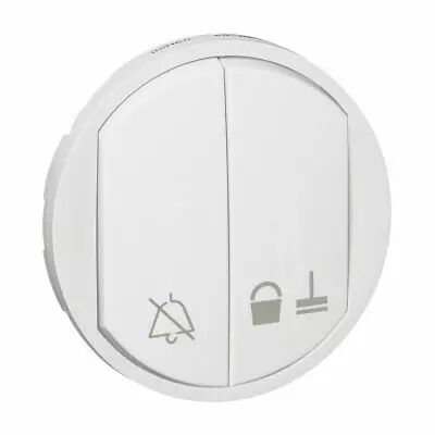 Enjoliveur C�liane pour commande \ Ne pas d�ranger\  / \ Faire la chambre\  blanc (068128)