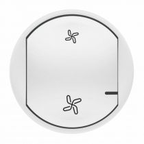 Enjoliveur Céliane with Netatmo pour commande sans fil pour VMC - blanc (064843)