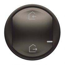 Enjoliveur de remplacement Céliane with Netatmo pour commande génerale sans fil Départ/Arrivée - graphite (064832)