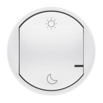 Enjoliveur de remplacement Céliane with Netatmo pour commande sans fil Lever/Coucher - blanc (064811)