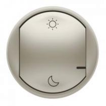 Enjoliveur de remplacement Céliane with Netatmo pour commande sans fil Lever/Coucher - titane (064821)
