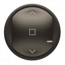 Enjoliveur de remplacement Céliane with Netatmo pour interrupteur ou commande pour volet roulant - graphite (064839)