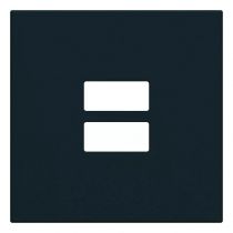 enjoliveur gallery prise double usb, finition night (wxd112n)