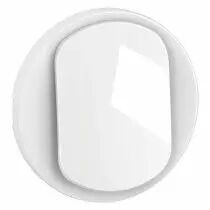 enjoliveur interrupteur et ou va-et-vient céliane - blanc (cb0001)