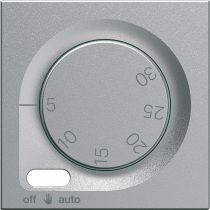 Enjoliveur thermostat fil pilote gallery titane (WXD316T)