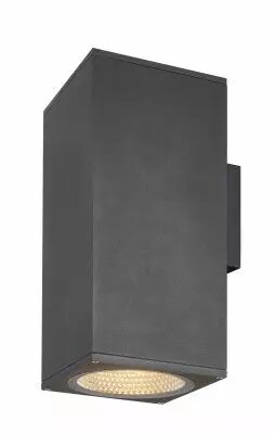 ENOLA, applique ext�rieure, carr�, L, anthracite, LED, 53W, 3000K/4000K, IP65, up/down (1003438)