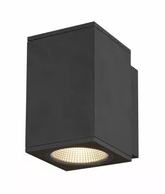 ENOLA, applique ext�rieure, carr�, M, anthracite, LED, 10W, 3000K/4000K, IP65 (1003417)