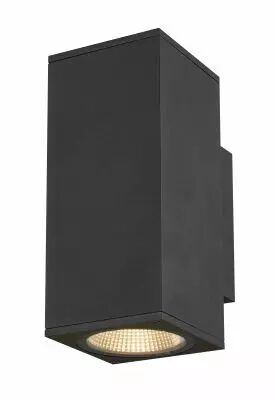 ENOLA, applique ext�rieure, carr�, M, anthracite, LED, 19W, 3000K/4000K, IP65, up/down (1003419)