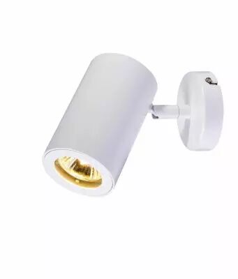 ENOLA B, applique et plafonnier int�rieur, simple, blanc, GU10/QPAR51, 50W max, inclinable � 100� (152011)