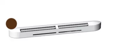 Entr�e d\'air marron autor�glable EHC 5/45 + G-34 MA (526610)